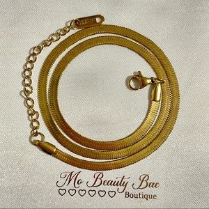 Gold Sleek Snake Chain